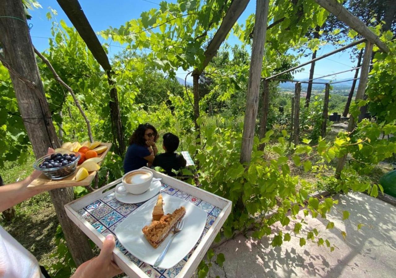 "Il Casaletto" Agriturismo Moderno, Vista Panoramica E Cibo Spettacolare- Scurcola Marsicana Dış mekan fotoğraf