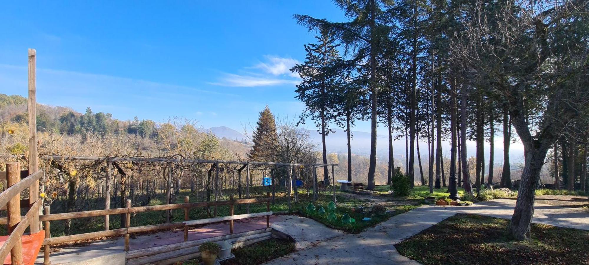 "Il Casaletto" Agriturismo Moderno, Vista Panoramica E Cibo Spettacolare- Scurcola Marsicana Dış mekan fotoğraf